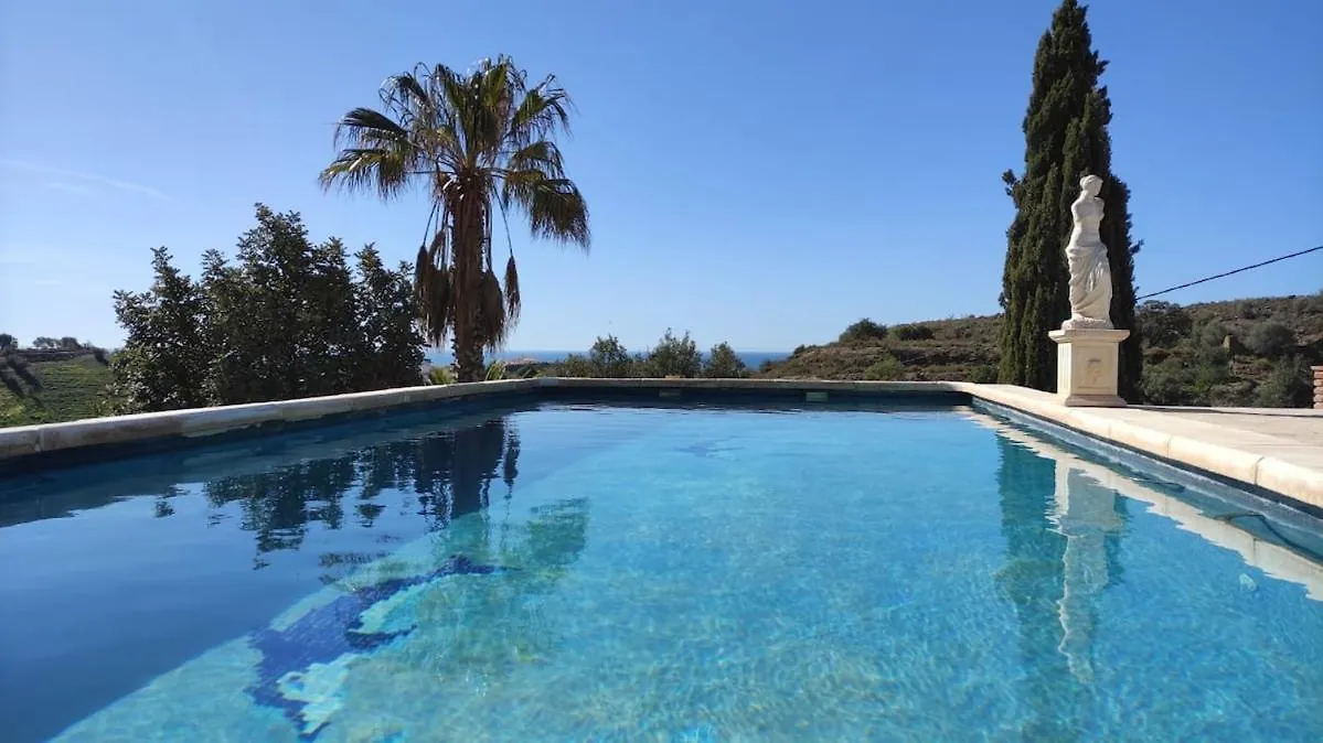 Finca La Sonrisa - Lovely House With Pool And Sea View Benajarafe